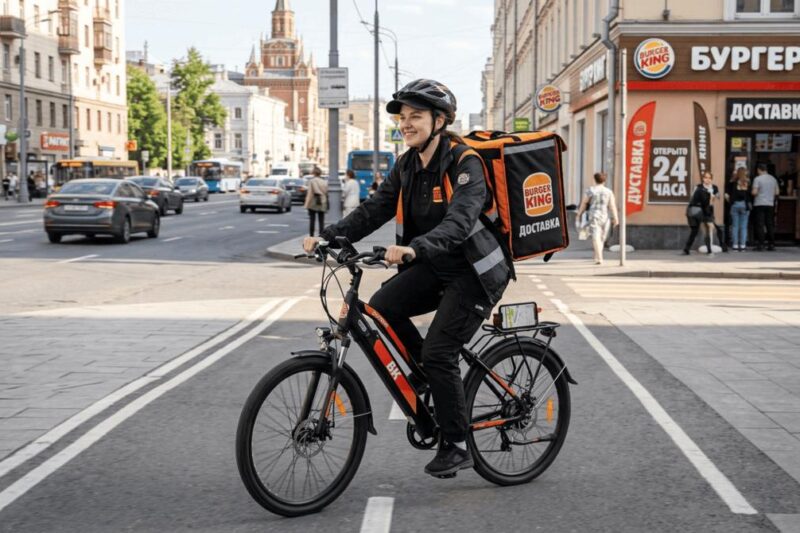 Работа курьером в «Burger King»