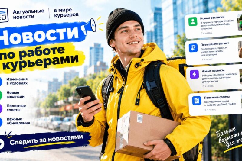 Работа курьером в Тюмени