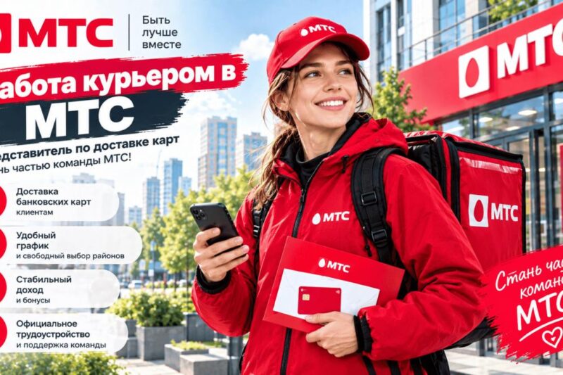 Работа курьером в «МТС»: заказ доставки