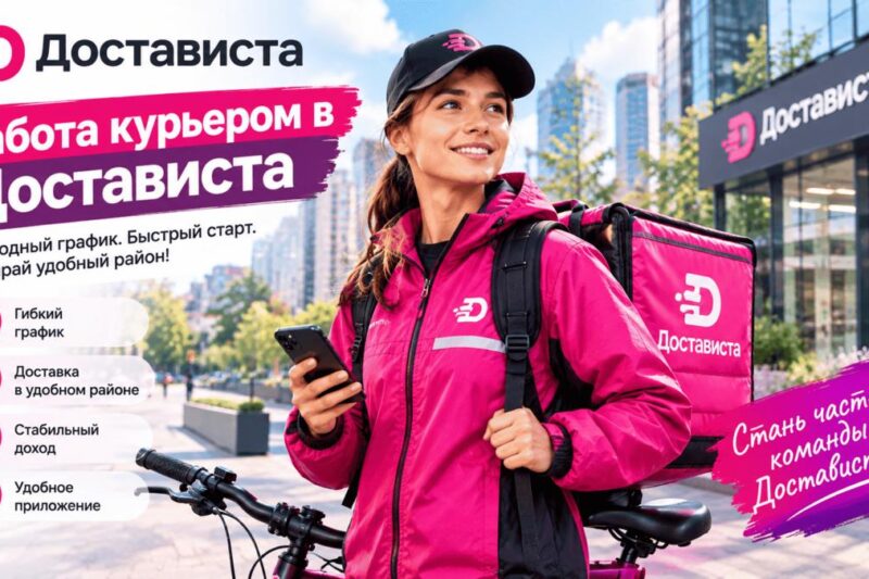 Работа пешим курьером в «Достависта»