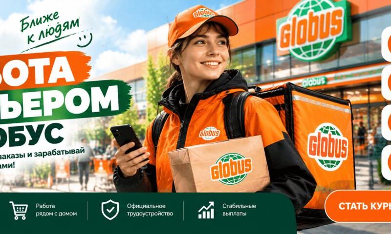 Работа сборщиком заказов в «Глобус»