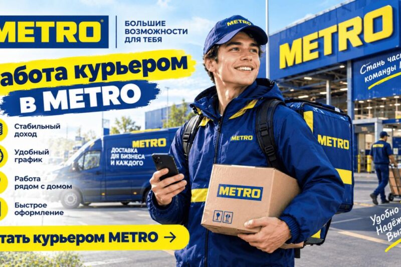 Работа водителем-курьером в «Metro C&C» в Москве